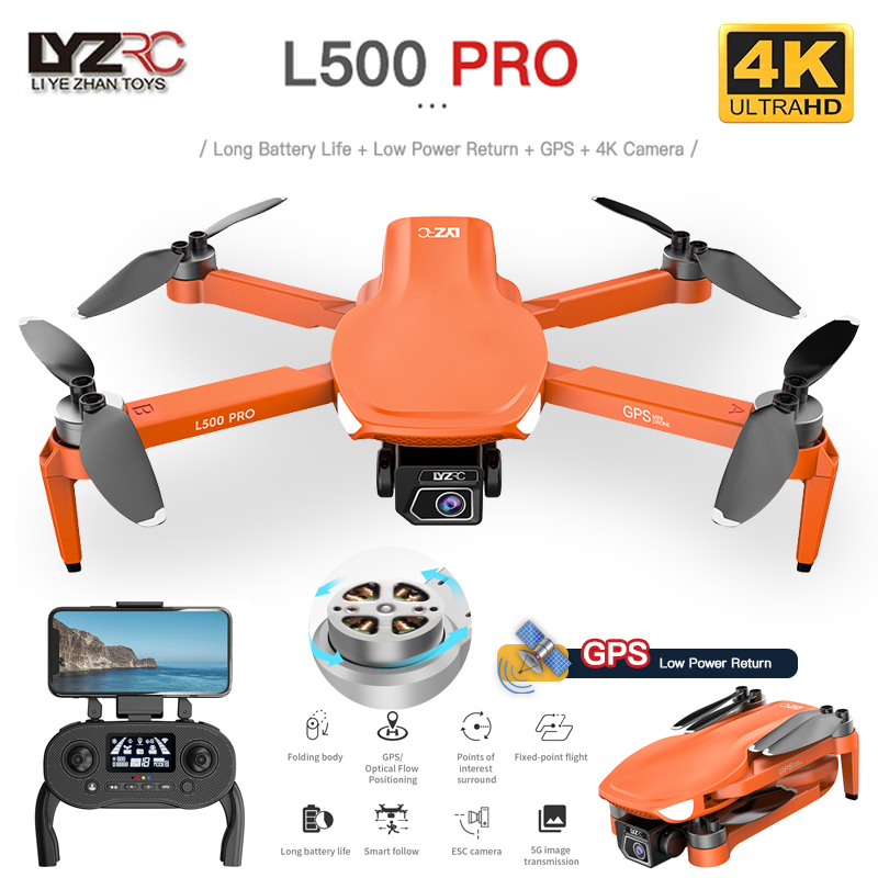 Drone Surveying - L500 PRO GPS Drone 4K Profesional