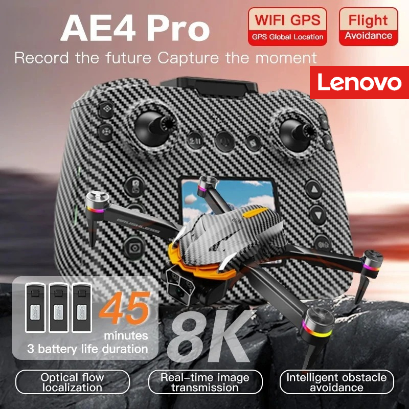 Drone Surveying - Дрон Lenovo AE4 Pro с камерой