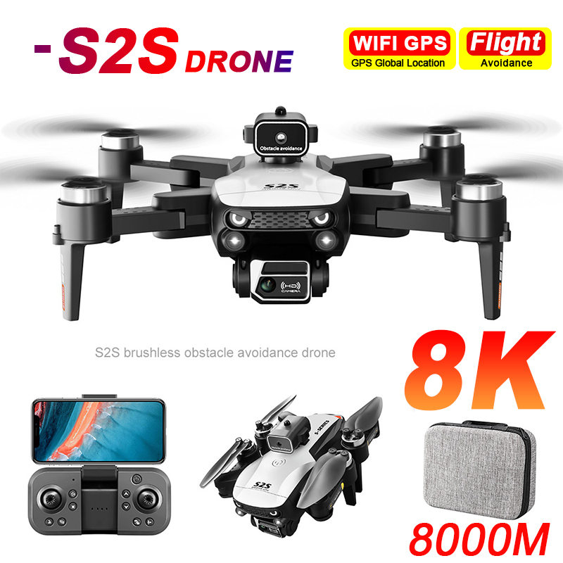 Новый S2S Дрон 8K Профессионал – обзор и цена Drone Multispectral