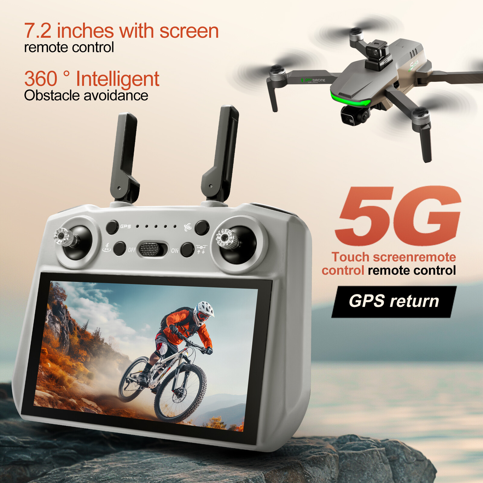 Дрон S155 MAX с GPS, Wi-Fi, FP – обзор и цена Drone Photogrammetry